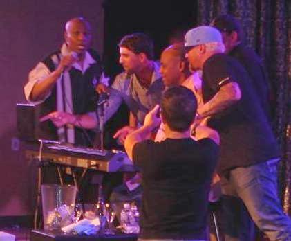 Fun on stage at Harrah's Tahoe