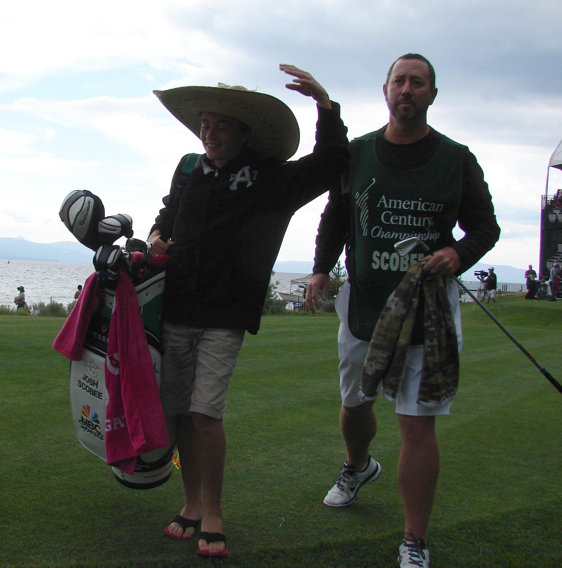 The new caddy starts