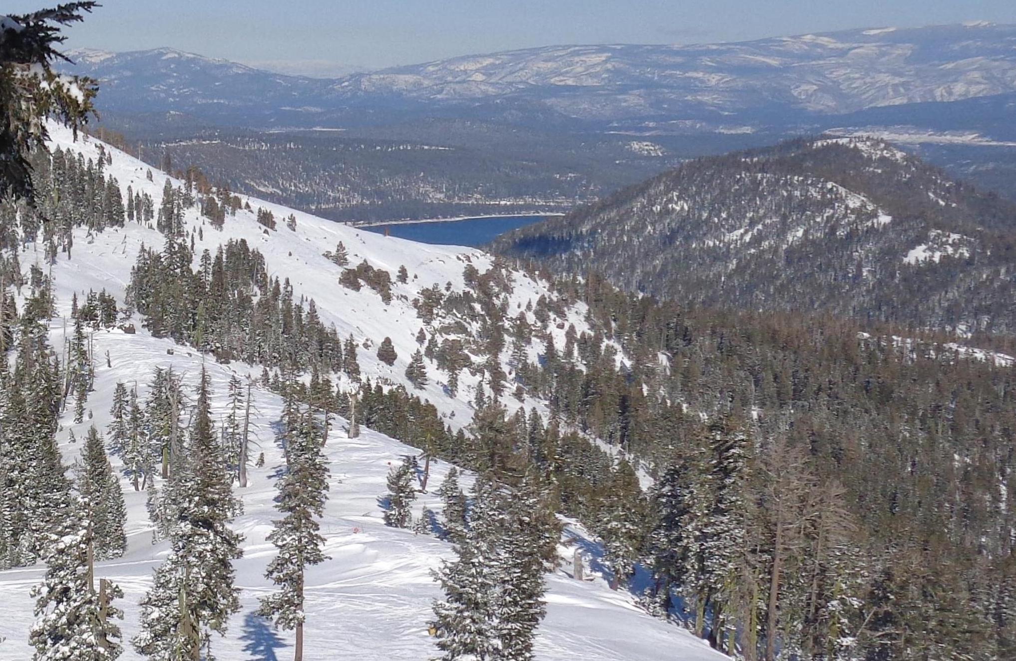 Donner Lake from Sugar Bowl