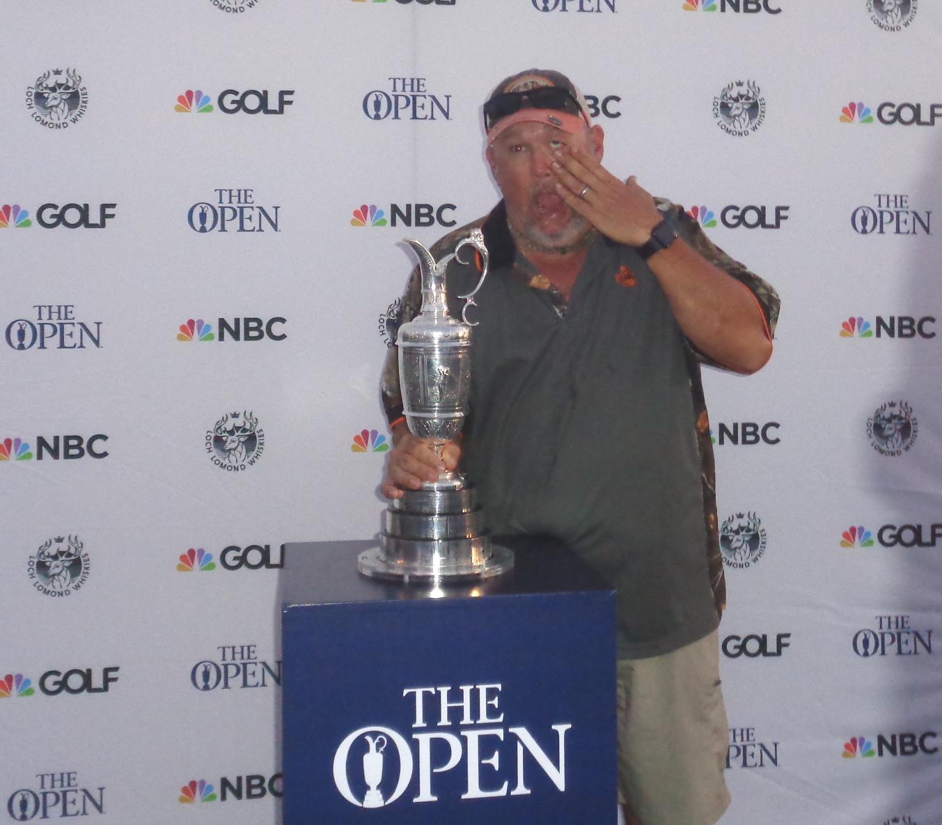 Larry and Claret Jug