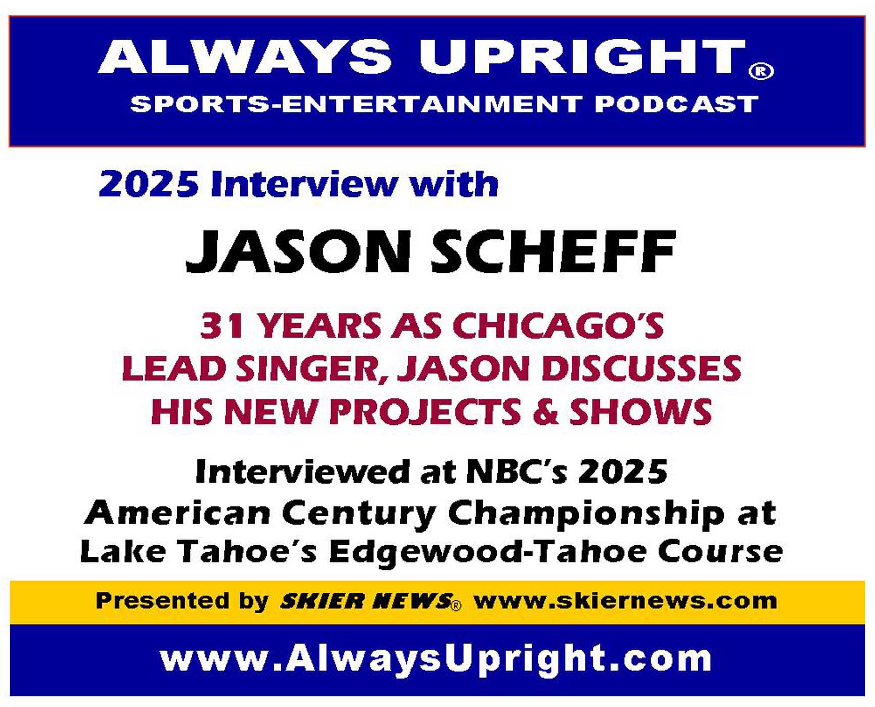 Scheff, a Legend of Rock'n'Roll