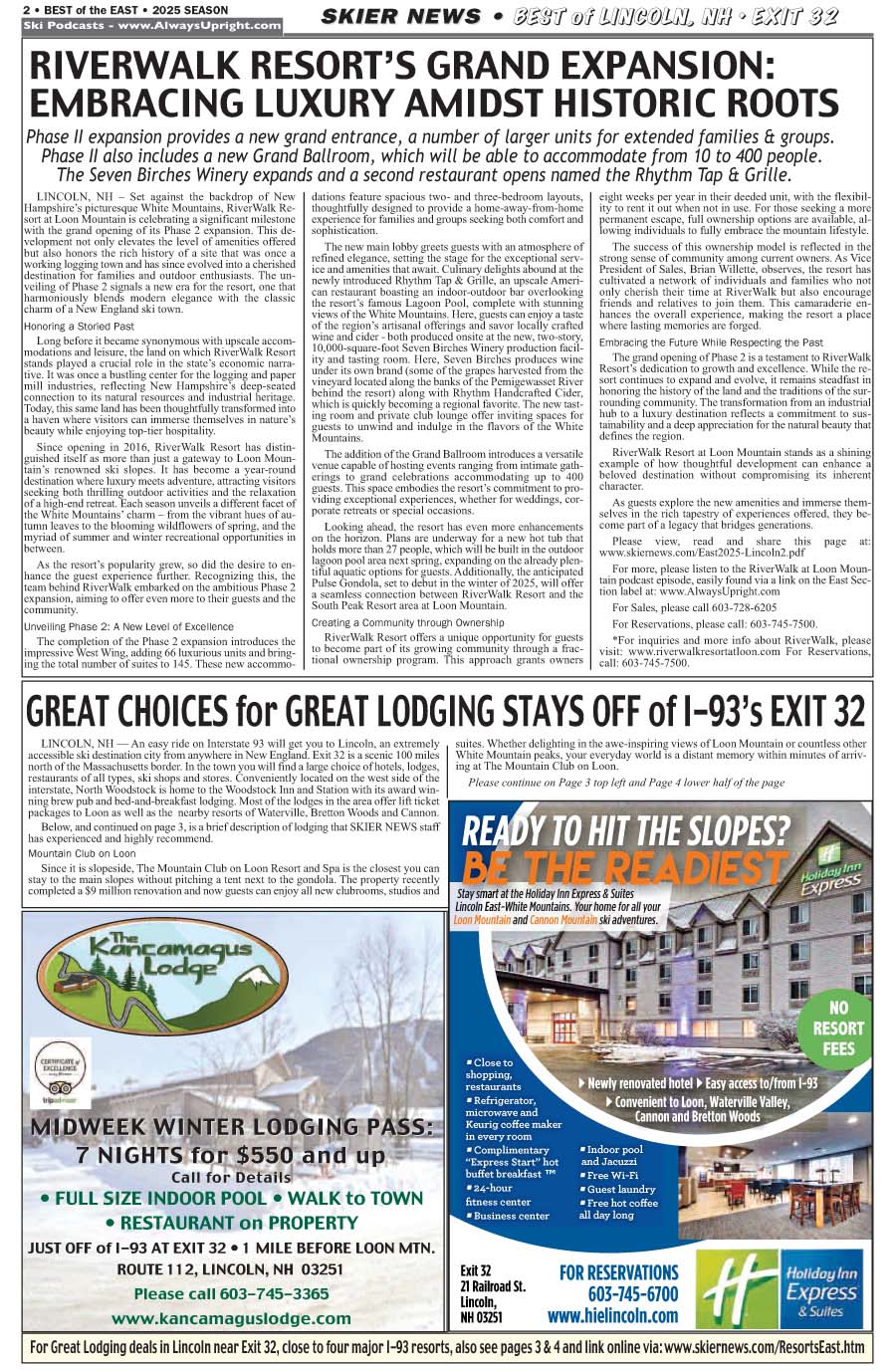 Kanc Lodge & Hol Inn Express