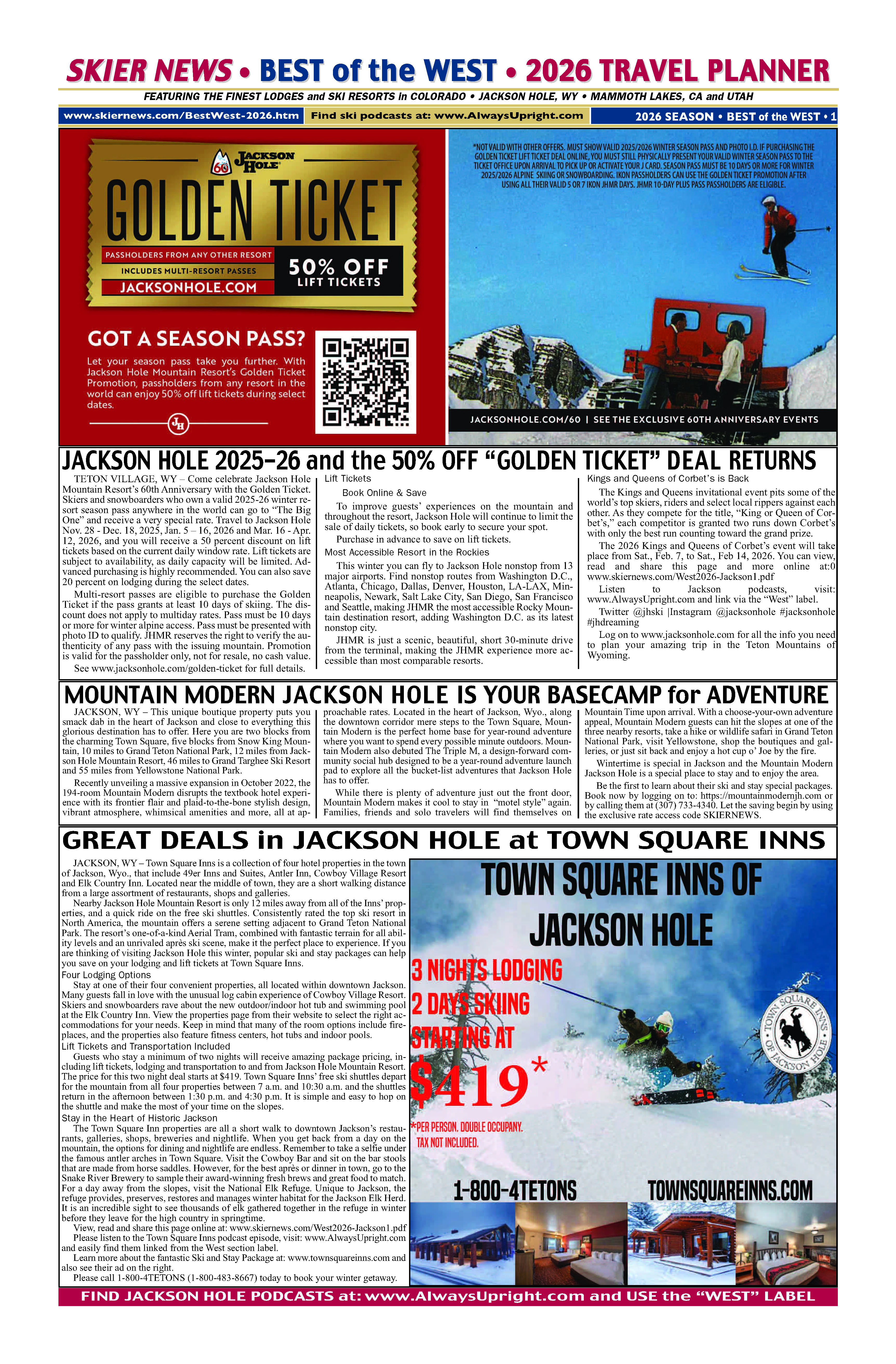 Best Resorts in the U.S. West