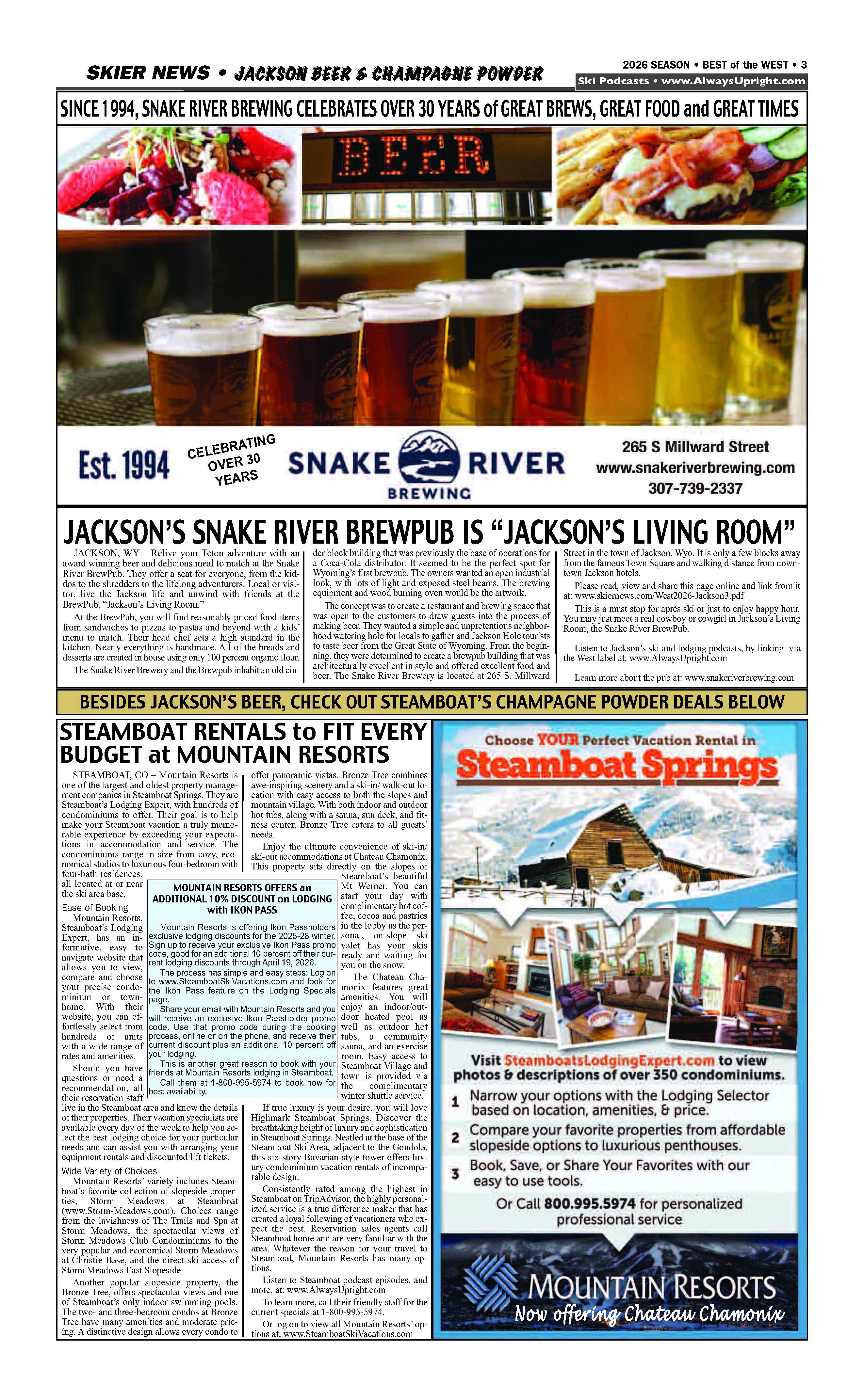 Great brews-great lodging